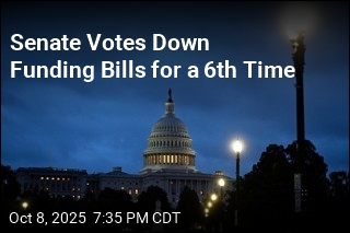 6th Round of Votes on Ending Shutdown Fails