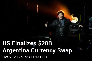 US Finalizes $20B Argentina Currency Swap