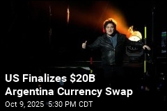 US Finalizes $20B Argentina Currency Swap