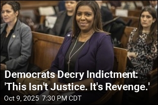 Democrats Call Indictment of James Revenge, Not Justice