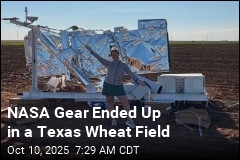 NASA Couldn&#39;t Find Its Gear. It Landed in Rural Texas