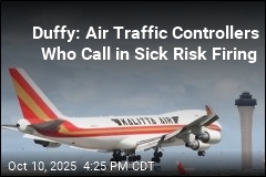 Duffy: Air Traffic Controllers Who Call in Sick Risk Firing