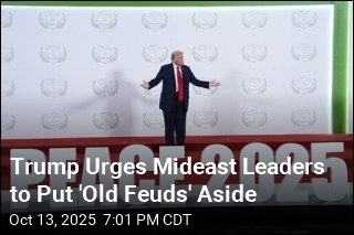 Trump Urges Mideast Leaders to Put &#39;Old Feuds&#39; Aside