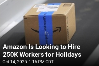 Amazon Hiring 250K for Holiday Rush