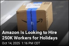 Amazon Hiring 250K for Holiday Rush