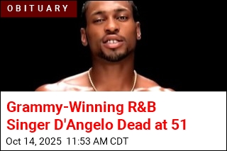 Grammy-Winning R&amp;B Singer D&#39;Angelo Dead at 51