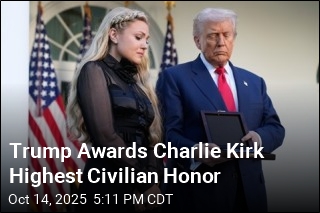 Trump Honors Kirk With Presidential Medal of Freedom