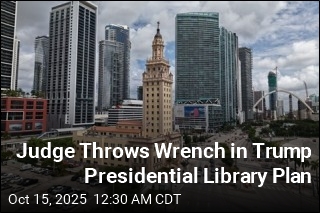 Judge Throws Wrench in Trump Presidential Library Plan