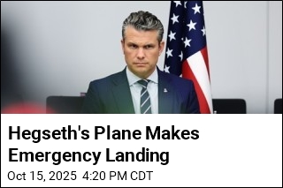 Hegseth Plane Makes Emergency Landing in UK
