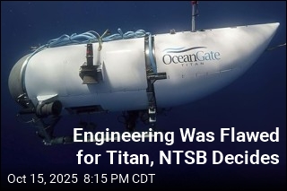 Engineering Was Flawed for Titan, NTSB Decides
