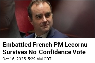 Embattled French PM Lecornu Survives No-Confidence Vote