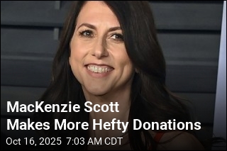 MacKenzie Scott Gives Away $100M