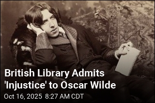 British Library Admits &#39;Injustice&#39; to Oscar Wilde