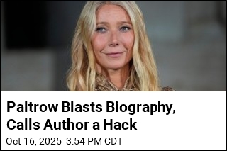 Paltrow Blasts Biography, Calls Author a Hack