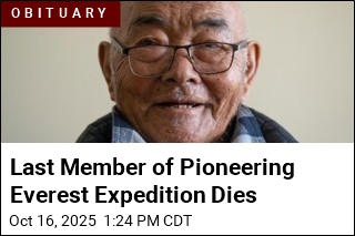 Last Member of Pioneering Everest Expedition Dies