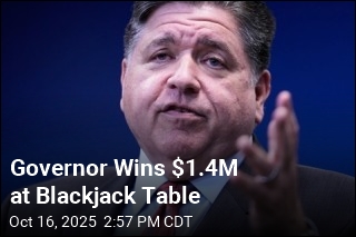 Governor Wins $1.4M at Blackjack Table