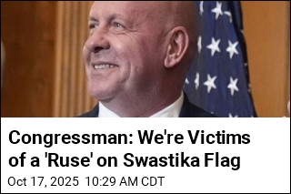 Congressman: We&#39;re Victims of a &#39;Ruse&#39; on Swastika Flag