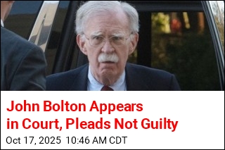 John Bolton Appears in Court, Pleads Not Guilty