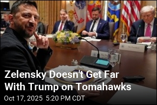 Trump Waffles as Zelensky Pushes for Tomahawks