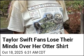 Taylor Swift&#39;s Otter Shirt Raises $2.2M for Aquarium in a Day