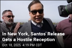 In New York, Santos&#39; Release Gets a Hostile Reception