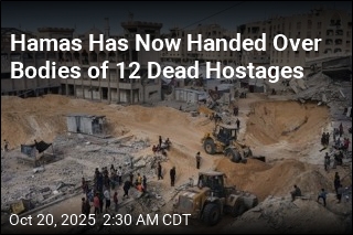 Hamas Has Now Handed Over Bodies of 12 Dead Hostages
