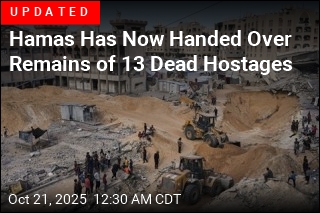 Hamas Has Now Handed Over Bodies of 12 Dead Hostages