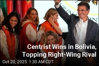 Centrist Wins in Bolivia, Topping Right-Wing Rival