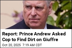 Report: Prince Andrew Asked Cop to Find Dirt on Accuser