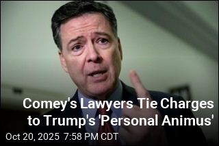 Comey&#39;s Lawyers Tie Charges to Trump&#39;s &#39;Personal Animus&#39;
