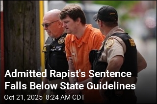 Admitted Rapist&#39;s Sentence Falls Below State Guidelines
