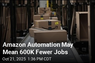 Amazon Automation May Mean 600K Fewer Jobs