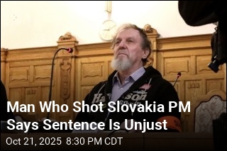 Man Who Shot Slovakia PM Gets 21 Years