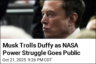 Musk Trolls Duffy as NASA Power Struggle Goes Public