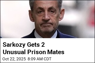 Sarkozy Gets 2 Unusual Prison Mates