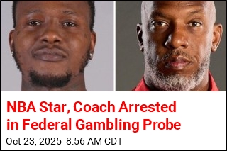 NBA Star, Coach Arrested in Federal Gambling Probe