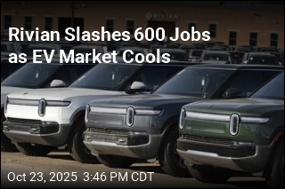 Rivian Slashes 600 Jobs as EV Market Cools