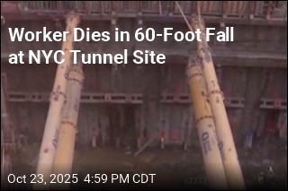 Worker Dies in 60-Foot Fall at NYC Tunnel Site