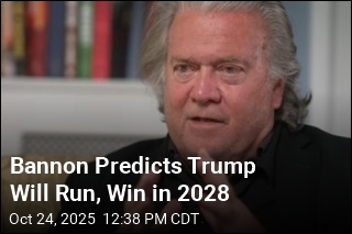 Bannon Predicts Trump Will Run, Win in 2028