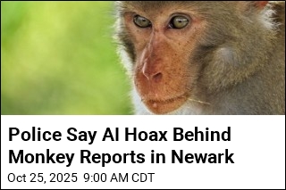 Police Say AI Hoax Behind Monkey Reports in Newark