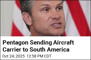 Hegseth: Aircraft Carrier Is Being Sent to South America