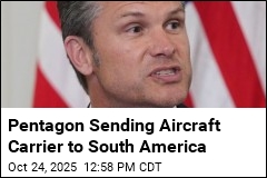 Hegseth: Aircraft Carrier Is Being Sent to South America