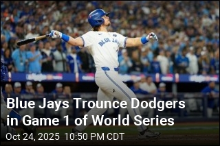 Blue Jays Rout Dodgers 11-4 in World Series Opener