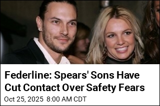 Federline: Spears&#39; Sons Have Cut Contact Over Safety Fears