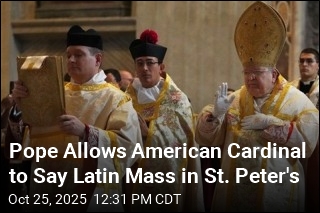 Pope Allows Latin Mass in St. Peter&#39;s Basilica