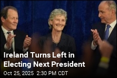 Left-Wing Candidate Wins Irish Presidency in Landslide