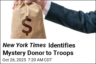 New York Times Identifies Mystery Donor to Troops