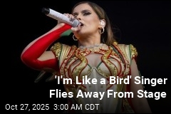 Nelly Furtado Steps Away From Stage