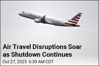 Air Travel Disruptions Soar as Shutdown Continues