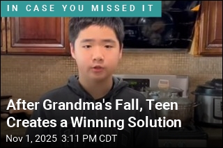After Grandma&#39;s Fall, Teen Creates a Winning Solution